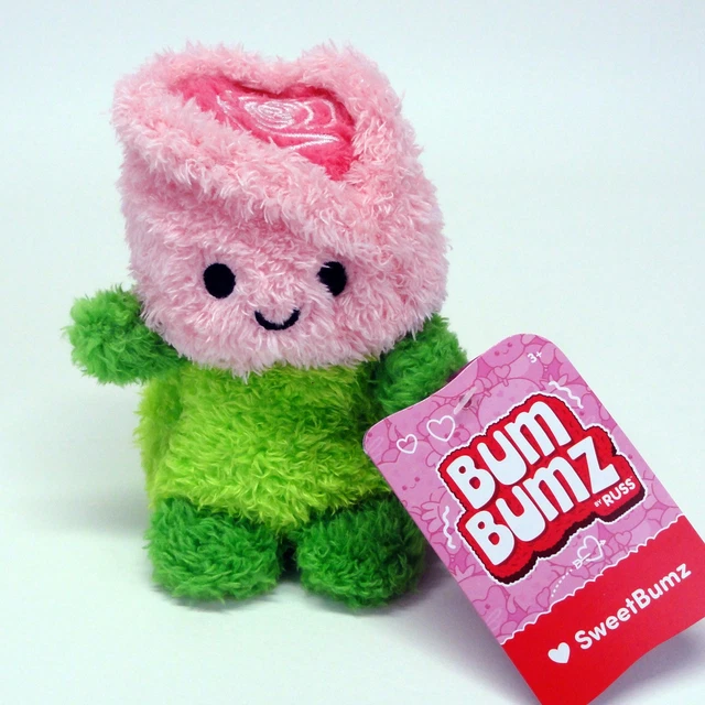 SWEET BUM BUMZ Ruth the Pink Rose 5 Inch Mini Plush Bud Flower 2024 Russ Toy  $17.99 - PicClick