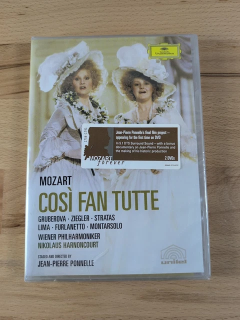 MOZART COSI FAN Tutte - Teatro Alla Scala - Muti ( DVD ) **NEW