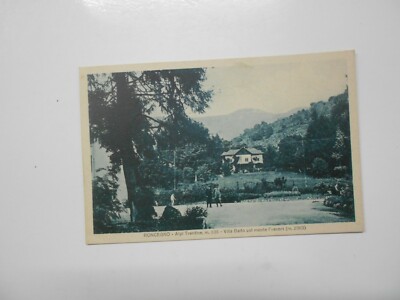 CARTOLINA TRENTINO ALTO ADIGE TRENTO RONCEGNO VILLA BAITO ANIMATA 