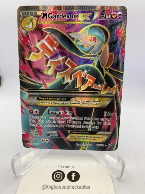 Pokémon TCG Mega-Gardevoir-EX Steam Siege 112/114 Regular Full Art