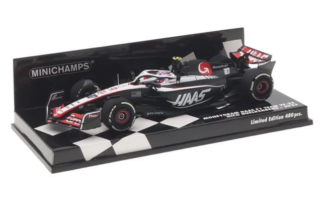 Moneygram Haas F1 Team VF-23 2023 Nico Huelkenberg Minichamps 1:43 417230127