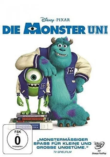 Die Monster Uni | DVD | deutsch | 2018 | Monsters University