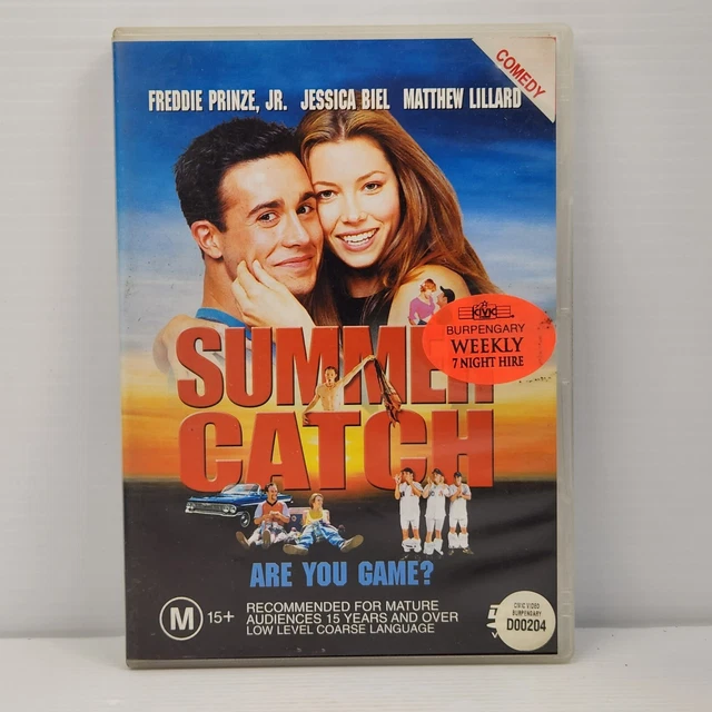 SUMMER CATCH DVD Movie 2001 Freddie Prinze Jr Jessica Biel Romance R 4 ...