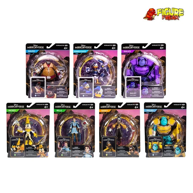MCFARLANE TOYS DISNEY Mirrorverse 5" Wave 1 & 2 Complete Set of 7