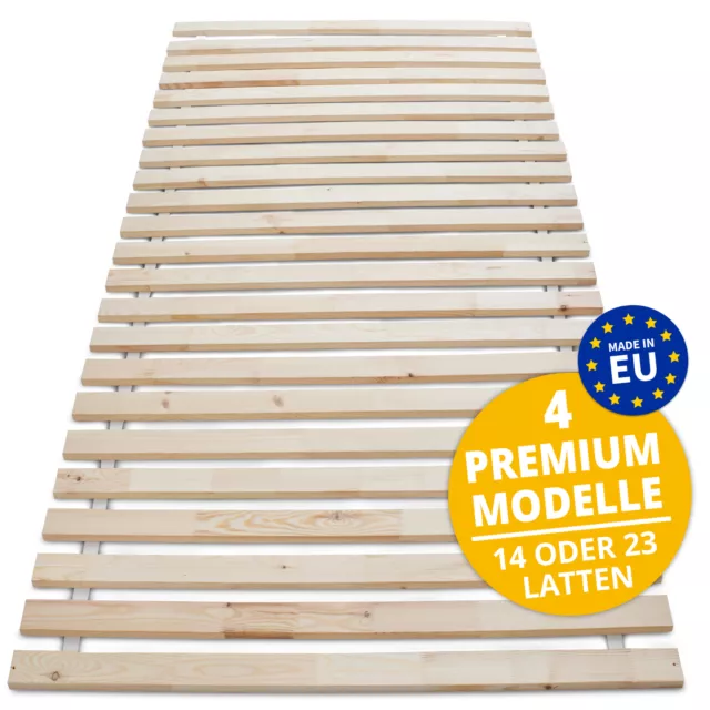 Lattenrost Roll Rost 90x200 140x200 23 v 14 Latten Leisten Rahmen Bett Holz Rost