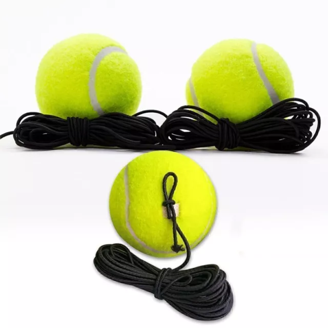 3X Tennis Trainer Ball Ersatz mit Schnur für Tennis Training A6U5 LOVE