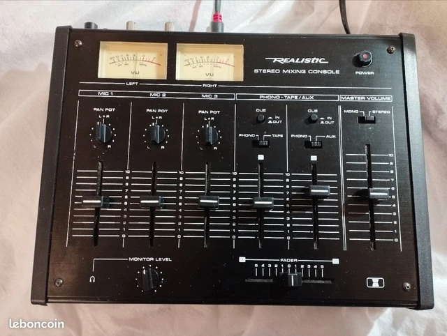 ② Phonic MX881 - table de mixage vintage avec BBD Echo - Tables de mixage