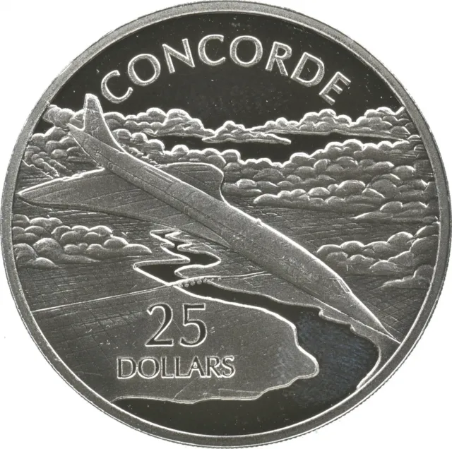 SILVER - WORLD COIN - 2003 Solomon Islands 25 Dollars - World Silver Coin *039