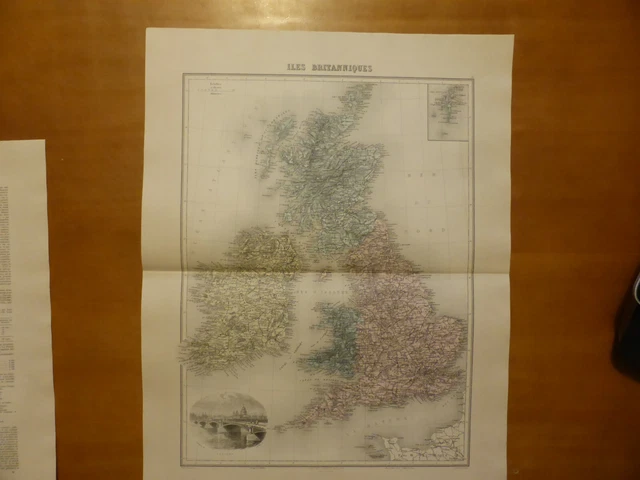 carte COLLECTION D'IMAGE XIX ème siècle ( pas chromo