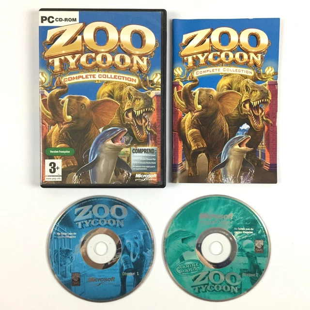 Zoo Tycoon - Complete Collection - PC, Version Française, Très Bon état