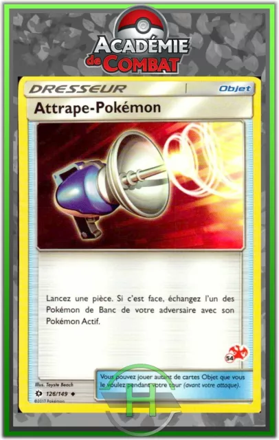 Attrape-Pokemon -SL00:Académie de Combat- 126/149 -Carte Pokémon Française Neuve