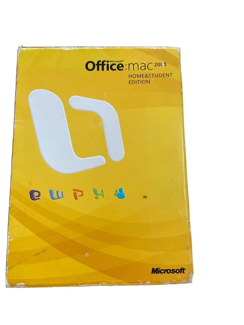 Microsoft Office 2008 Home and Student Edition for Mac