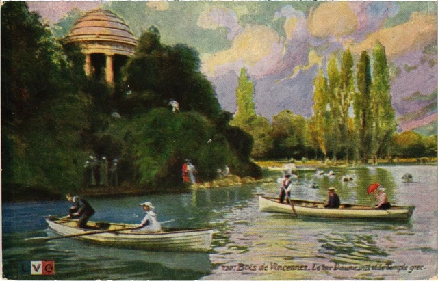 CPA Vincennes Lac Daumesnil et Temple Grec (1347435)