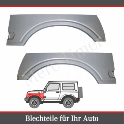Sparepartseller Blinker Vorne Links & Rechts Für Suzuki Samurai SJ 1986-1995 - Amber