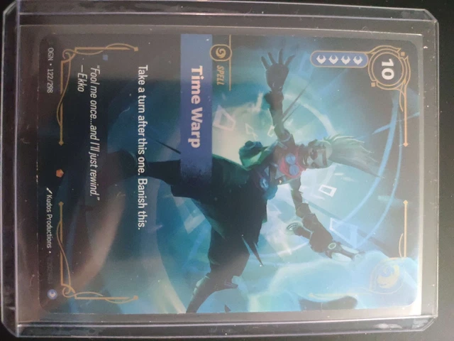 TIME WARP - Riftbound: League of Legends TCG | Origins (OGN 122/298 ...