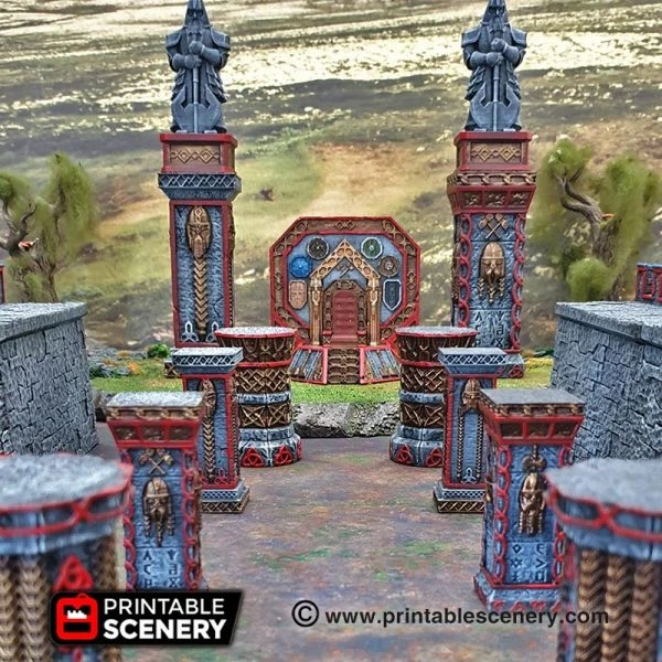ANCIENT COLUMNS BY Printable Scenery 3D Printed Tabletop RPG Scenery ancient-columns-by-printable-scenery-3d-printed-tabletop-rpg-scenery