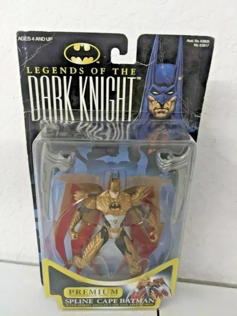 Batman: Dark Knight Spline Cape Batman Action Figure (Kenner, 1996) - NEW