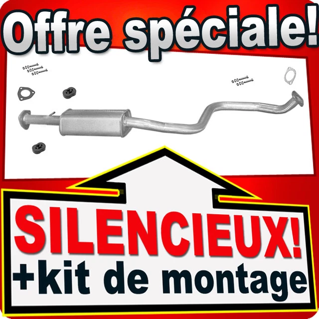 Pot D'échappement Pour Daewoo/Chevrolet Tacuma & Rezzo 1.6-2.0 (2000-2010) - Neuf