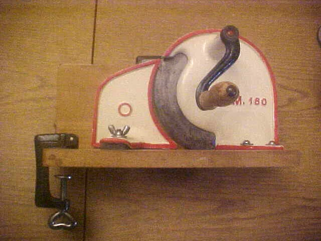 Antique Hand Crank M.160 Meat Slicer Fully Restored-Great Display Item
