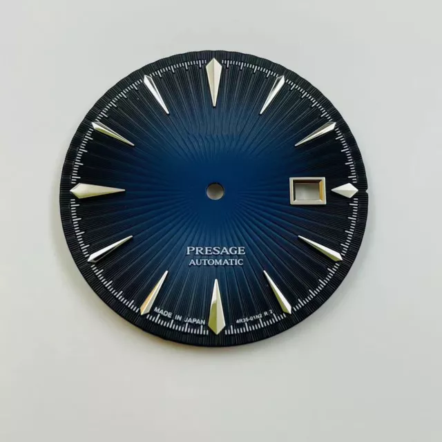 Cadran de montre en métal 35MM Accessoires de montre pour mouvement NH35 2