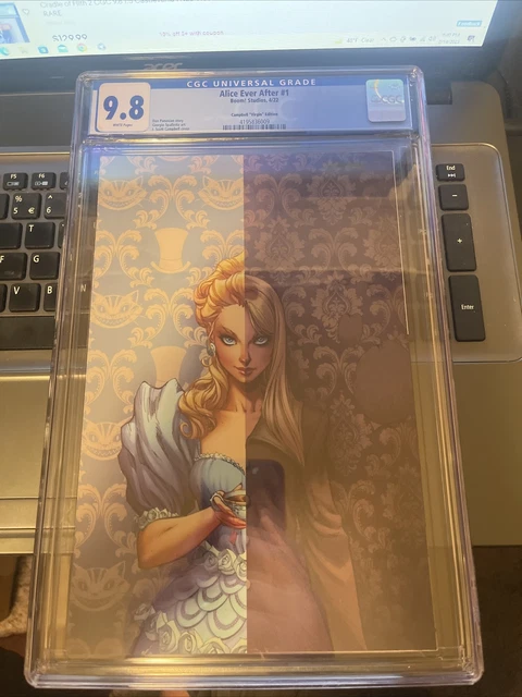 Alice Ever After #1 J Scott Campbell Virgin Variant CGC 9.8