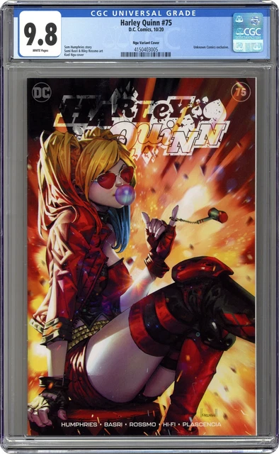 Harley Quinn #75 Ngu Unknown Variant CGC 9.8 2020 4150403005