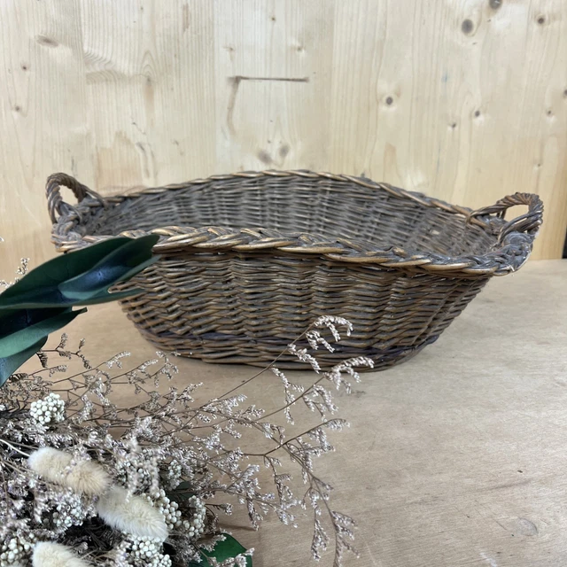 ANCIEN PANIER MINIATURE POUR POUPEE XIX Eme Fabrication Artisanal En
