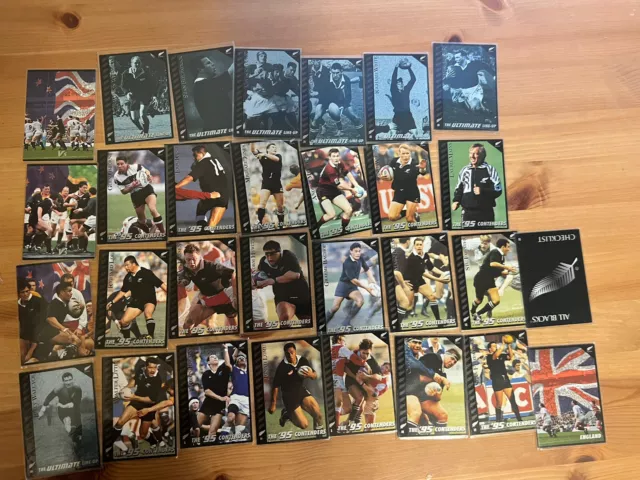 Jonah Lomu Card All Blacks Rugby Union plus more mixed card lot