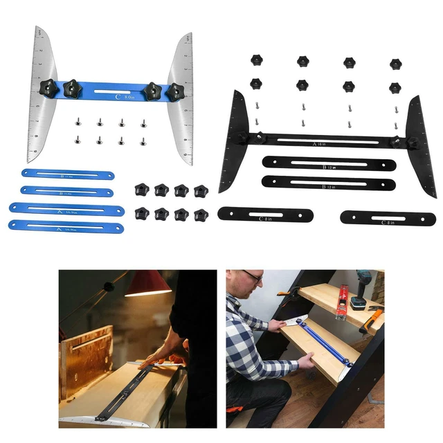 OUTIL DE PERÇAGE profilé aluminium réglable avec fonctions d