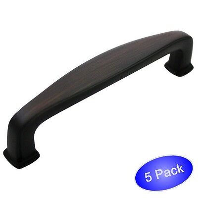 *5 Pack* Cosmas Cabinet Hardware Oil Rubbed Bronze Handle Pulls #4389ORB