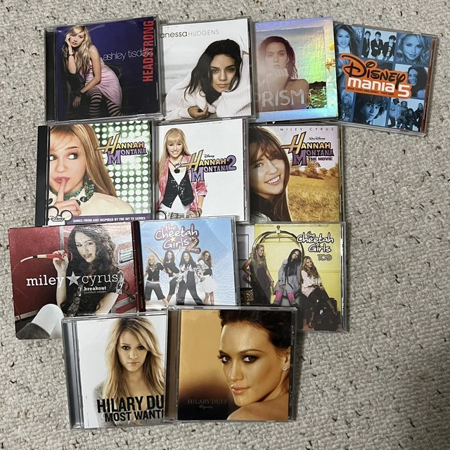 DISNEY CHANNEL STARS CDs incl Hannah Montana, The Cheetah Girls