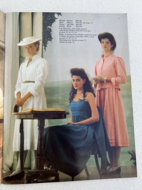 Vintage LAURA ASHLEY SPRING/SUMMER 1983 Catalog Rare As New Condition 2