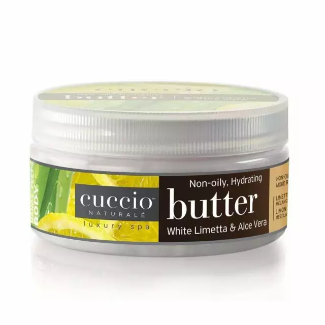 Cuccio Naturale - Burro di lime bianco e aloe vera 226 g (8 oz)