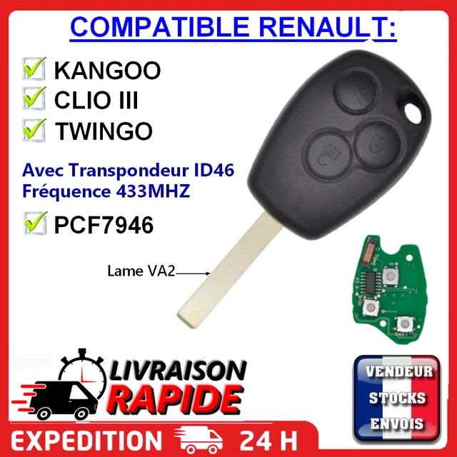 Applicable Kit Neiman Clio 3 Kangoo 2, Antivol Serrure D'allumage Direction Avec Clé Pour Trafic Master Duster Sandero Nv300 Nv400 7701208408 85626258