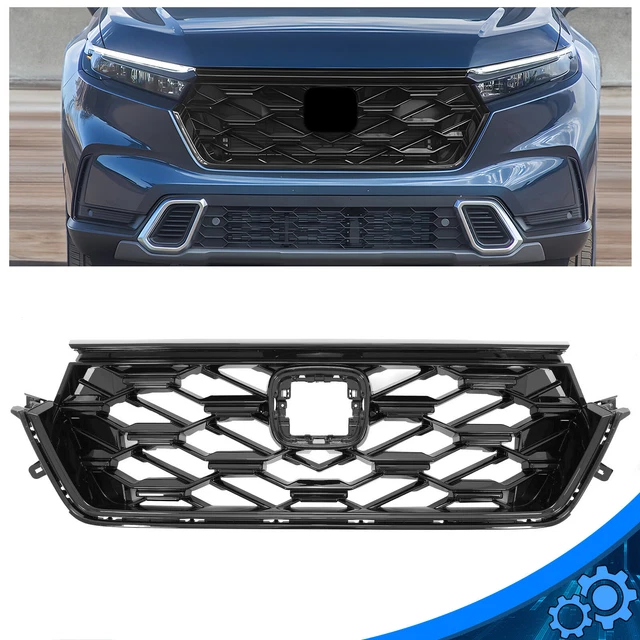 FOR HONDA CRV CRV 2023 2024 Sport Hybrid Front Upper Grille Gloss