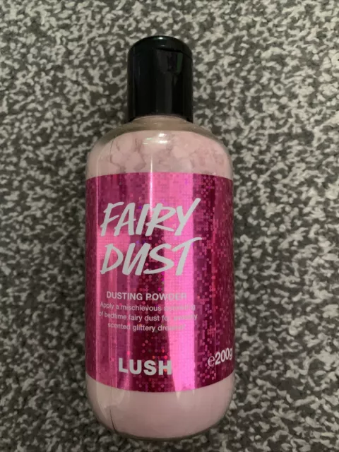 Lush Snow Fairy Dusting Powder LARGE 200g Glitter Pink Out Of Date Exp 13/12/23