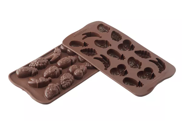 Stampo cioccolatini frutta silicone Silikomart easychoc fruit SCG 32 - Rotex