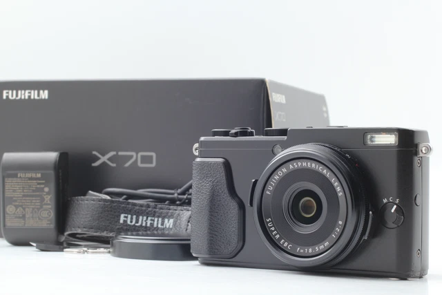 [N MINT- in Box] Fuji film Fujifilm X70 16.3MP Compact Digital Camera From JAPAN