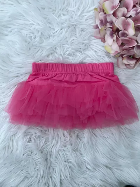 Gonna tutù rosa fucsia brillante per bambina 0-24 mesi.