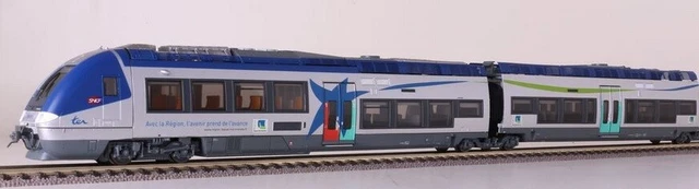 Automotrice AGC, Z27887 / 27888, 4 éléments, livrée Alsace, SNCF - LSMODELS 10093S
