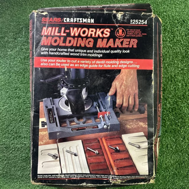 Vintage Sears/Craftsman Mill-Works Molding Maker 925254 Base Unit/jig Only