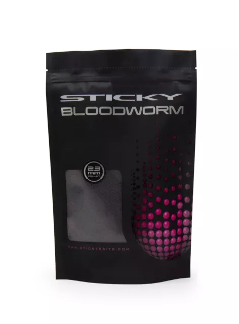 Sticky Baits BloodWorm Pellets *ALL SIZES* 0.9kg or 2.5kg bags - FULL RANGE