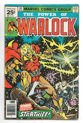 Warlock #14 Marvel Comics 1976 Jim Starlin art / Death of Star Thief