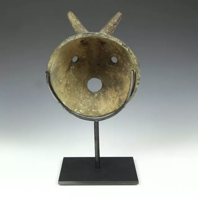 Family Mask Bronze Bobo Fing People Burkina Faso West Africa Early 20Th C. 3