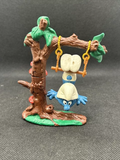 Puffo Trapezista 6744 Puffi Peyo SCHLEICH 1983