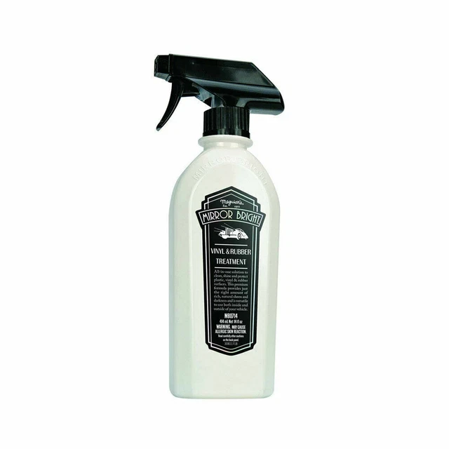 Meguiar's MB0714EU Miroir brillant en caoutchouc et vinyle, 414 ml