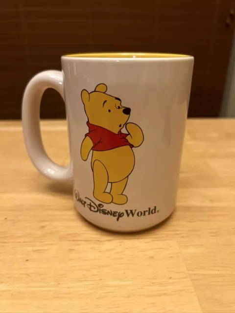 Winnie the Pooh Coffee Mug ~ Walt Disney World~ Made in Thailand - Display Only