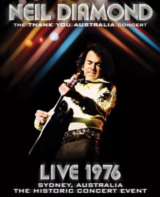 NEIL DIAMOND NEW Sealed Ltd Ed 2024 LIVE 1976 AUSTRALIA CONCERT DVD 24