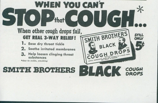 vintage-smith-brothers-black-cough-drops-menthol-drops-used-ink-blotter