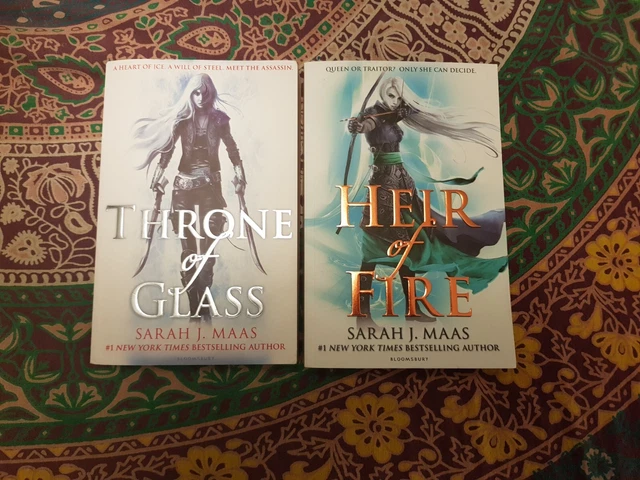 Throne Of Glass Series – Complete 8-Book Set By Sarah J. Maas (Paperback)